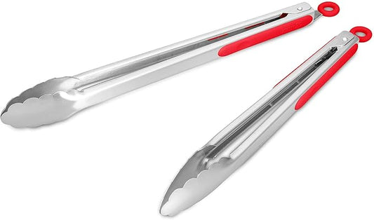 304 Stainless Steel Kitchen Cooking Tongs by ALLWIN-HOUSEWARE