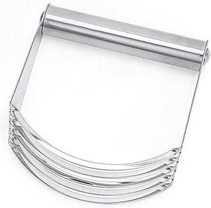 Dough Blender, 4.6 Inch x 4 Inch Stainless Steel Pastry Cutter by YIKANGHENG