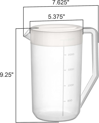 Amazing Abby - Kitchen Party - 2-Quart Plastic Pitcher, Unbreakable Water - Image 6