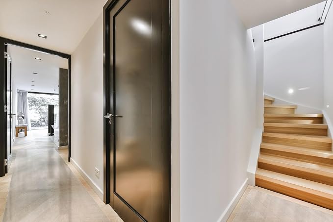 Clear Hard Floor Runner, USA Made, 44 x 44 Inch, 2mm Thick Clear Vinyl - Image 8