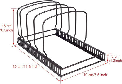 Toplife 10+ Bakeware Organizer Rack - Image 2