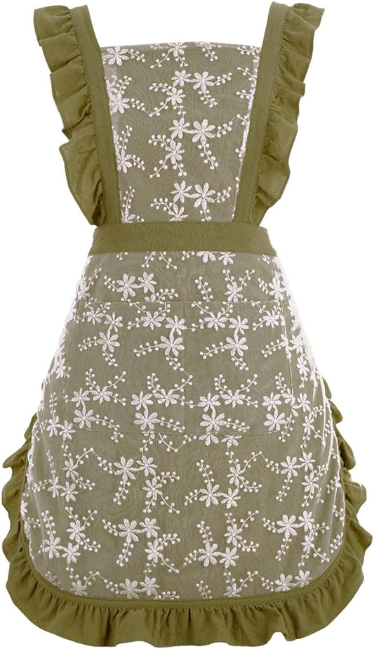 Pinknoke Vintage Pinafore Apron Dress by Pinknoke