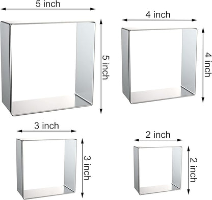 Square Cookie Cutter Set Large - Image 2