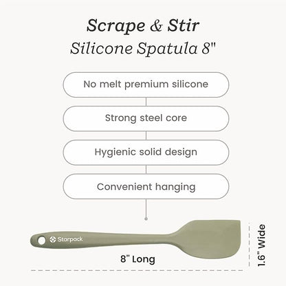 Starpack 'Scrape & Stir' Silicone Spatula - Image 4