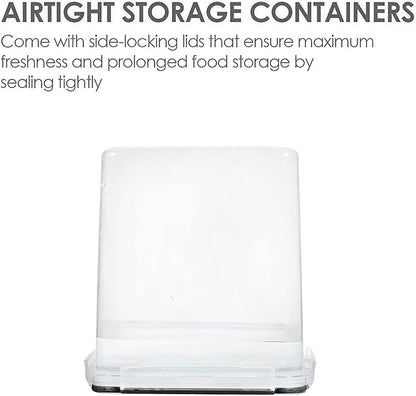 Vtopmart Food Storage Containers 2.5L / 84.5oz, 4 Pieces BPA Free Plastic - Image 3