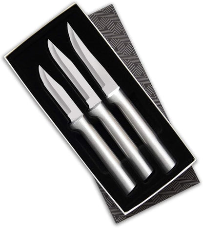 Rada Cutlery Paring Knife Galore Gift Set, 3-Piece Knife Set, Stainless Steel by RadaCutlery