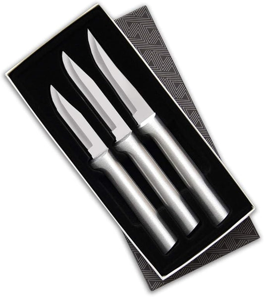 Rada Cutlery Paring Knife Galore Gift Set, 3-Piece Knife Set, Stainless Steel by RadaCutlery