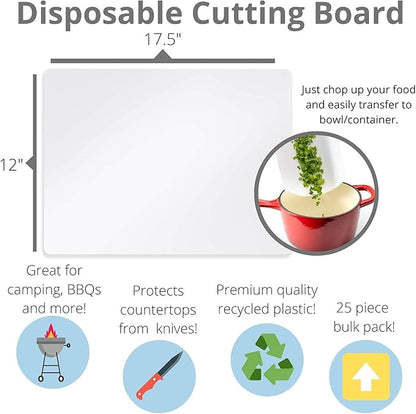 Crown Display 50 Count Premium Quality Disposable Cutting Boards ~10 Inch X - Image 6