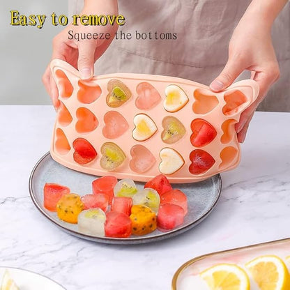 2 Pack Heart-Shaped Ice Cube Trays - Image 5