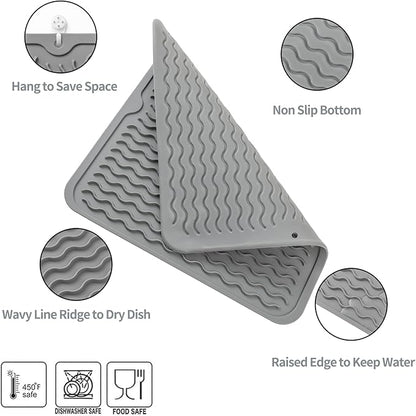 MicoYang Silicone Dish Drying Mat - Image 3