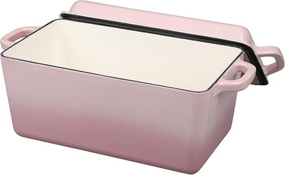 EDGING CASTING Enameled Cast Iron Dutch Oven, Oblong Bread Oven - Image 6