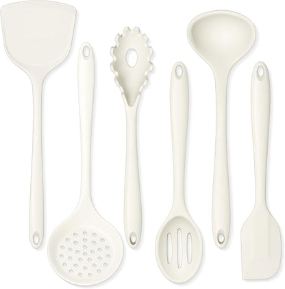 Onader Silicone Cooking Utensils Set, 6 Pieces Kitchen Utensils by Onader
