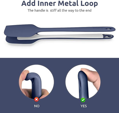 14in Extra Large Silicone Spatula: U-Taste 600ºF Heat Resistant Flexible - Image 8