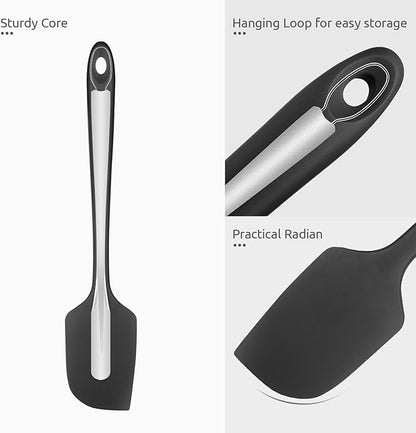14in Extra Large Silicone Spatula: U-Taste 600ºF Heat Resistant Flexible - Image 6