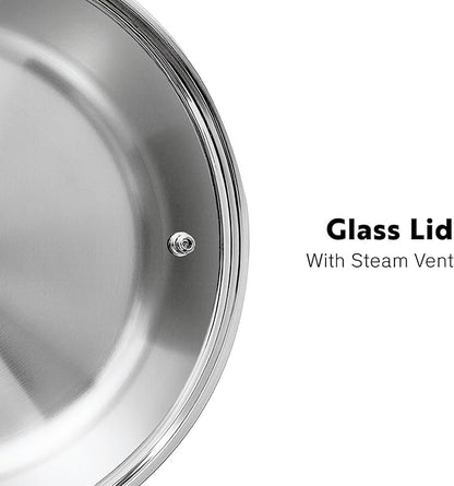8 Quart Stainless Steel Stock Pot - Image 6