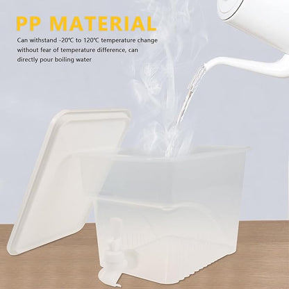 BEWBBAT 2 Pack 1.3 Gallon Fridge Drink Dispenser - Image 7