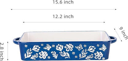 Wisenvoy Casserole Dish 9x13 Baking Pan Casserole Dishes - Image 7