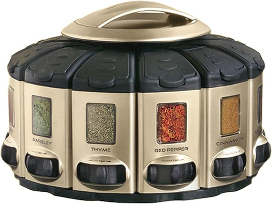 KitchenArt 57010 Select-A-Spice Auto-Measure Carousel Professional Series by KitchenArt