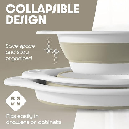 Gevoli Collapsible Colanders Food Strainers - Image 5