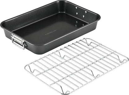 Farberware Bakeware Nonstick Steel Roaster - Image 11