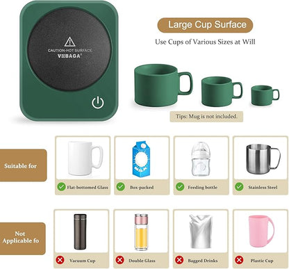 VOBAGA Coffee Mug Warmer for Desk - Image 8
