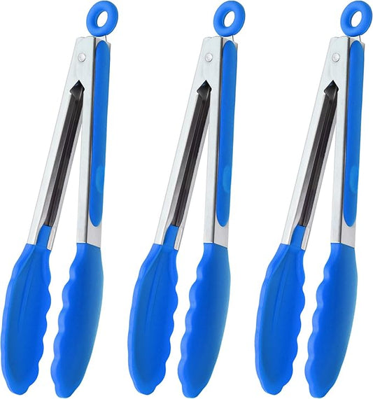 HINMAY 9-Inch Cooking Tongs by HINMAY