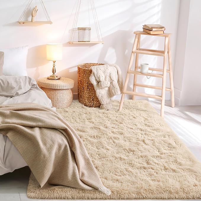 BENRON Soft Area Rugs for Living Room Bedroom Washable, Fluffy Rugs for Kids - Image 5