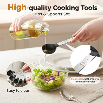 16PCS Measuring Cups and Spoons Set, Measuring Spoon Set - Image 6