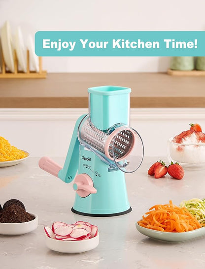 Geedel Rotary Cheese Grater Cheese Shredder - Image 8