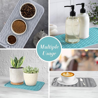 Silicone Dish Drying Mat, Hot Pot, Hot Dishes - Image 4