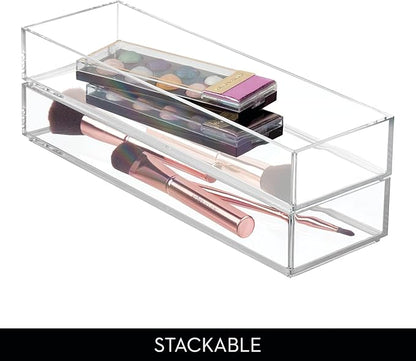 iDesign Plastic Makeup Drawer Organizer Tray - Image 4