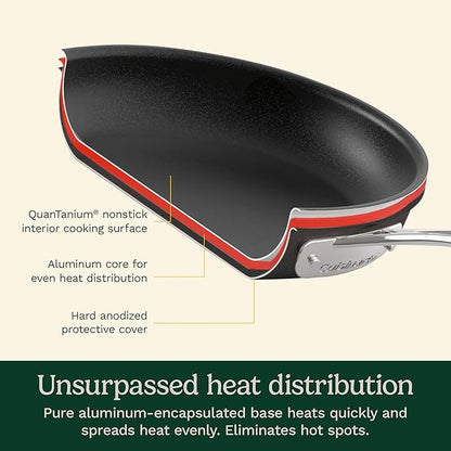 Cuisinart Chef's Classic™ Nonstick Hard Anodized 17 Piece Set w/Tempered Glass - Image 5