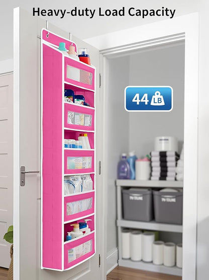 JARLINK Over The Door Organizer Storage, 5 Shelf Hanging Door Organizer - Image 6