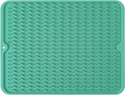 Silicone Dish Drying Mat for Multiple Usage, Easy clean, Eco-friendly, by MODENGKONGJIAN