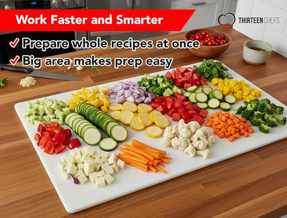 Thirteen Chefs Extra Large 30 x 18 Inch Cutting Board - Image 2