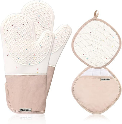 Oven Glove Cute, Cooking Mittens, Oven Mittens by Dorkuovahome