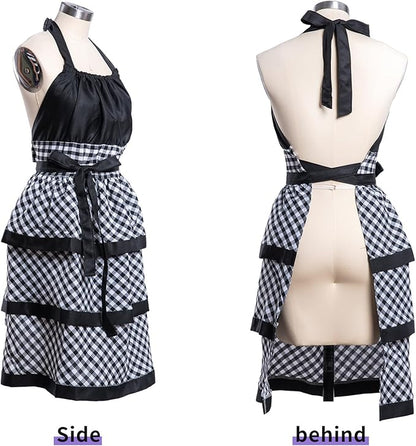 Lovely Flower Pattern Retro Aprons - Image 2