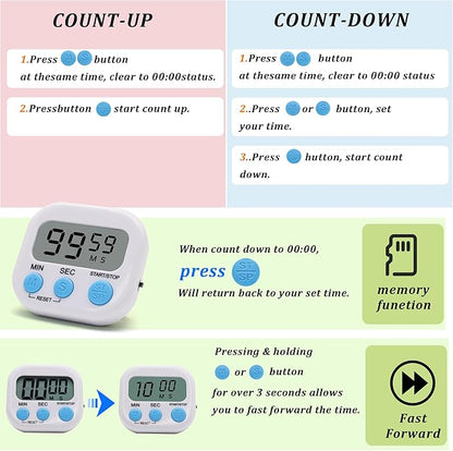 4 Pack Multi-Function Electronic Timer - Image 5