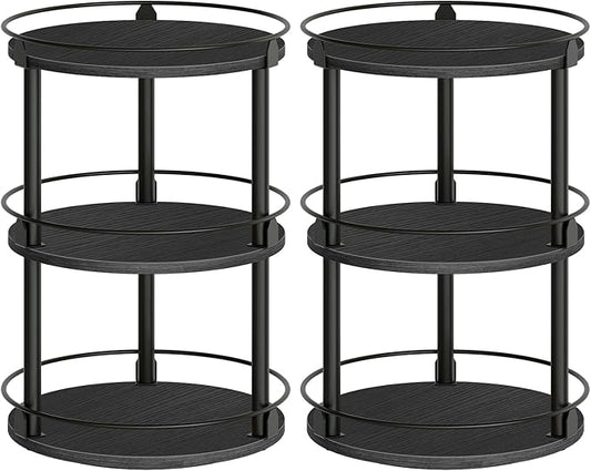 YATINEY Spice Rack, 3 Tier Turntable Organizer by Yatiney