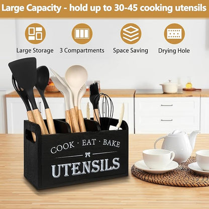 Farmhouse Cooking Utensils Organizer - Image 6