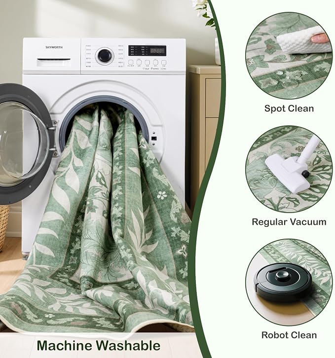 LIANLAM Washable Rug 10x14 Area Rugs - Image 5