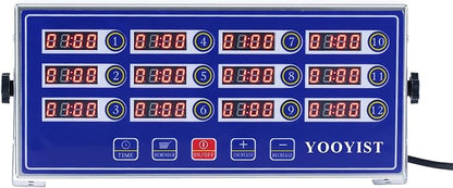 Precision Kitchen Timers for Cooking – 12 Channel Commercial Kitchen Timer - Image 4