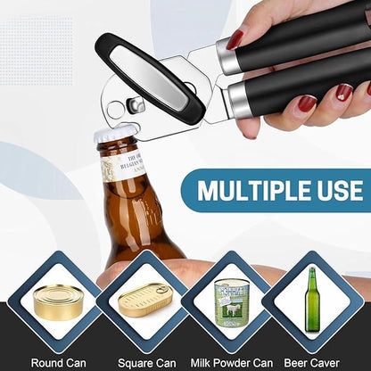 Can Opener Manual for Seniors Heavy Duty, Commercial Cans & Bottles Opener for - Image 7