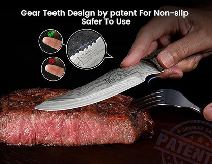 SYOKAMI Steak Knives Set of 6 - Image 4