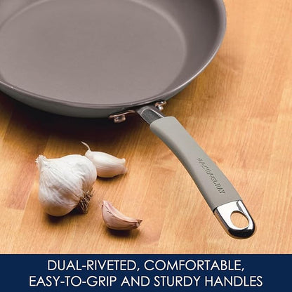 Rachael Ray - 16802 Rachael Ray Cucina Nonstick Cookware Pots and Pans Set - Image 5