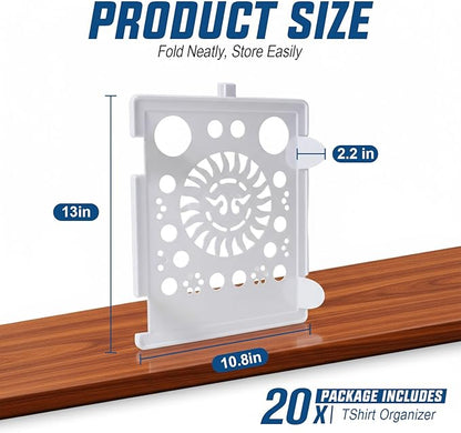 Accenter Tshirt Organizer for Closet Storage, Closet Shelves for Bedroom Storage - Image 6