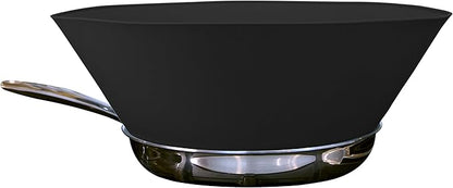Frywall 12 - Black - Splatter Guard, as Seen on Shark Tank by Frywall