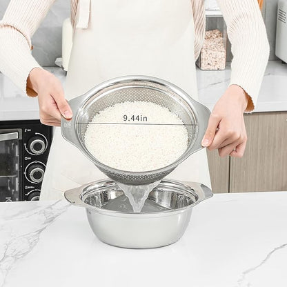 304 Stainless Steel Microporous Colander - Image 2