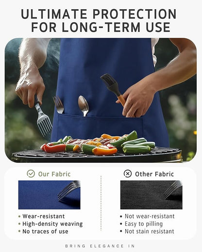 Syntus Chef Apron for Men Women Kitchen Cooking Apron - Image 7