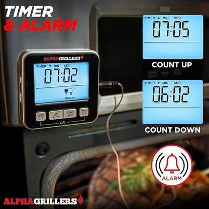 Alpha Grillers Meat Thermometer Digital - Image 5
